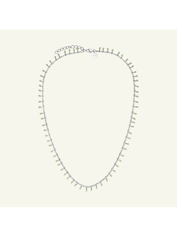 Rosefield Rosefield colier culoare argintie Drop Chain JNDCS-J681