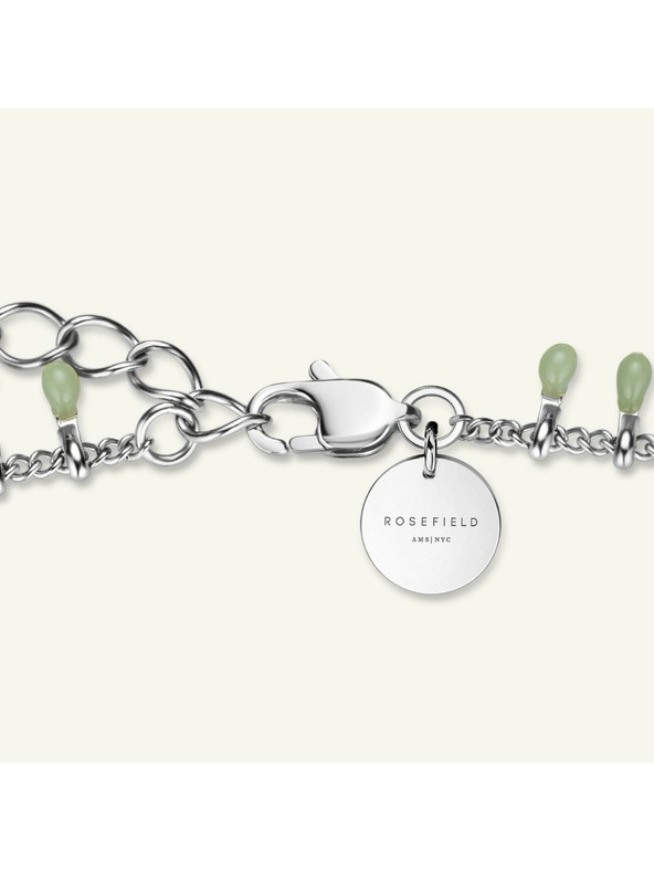 Rosefield Rosefield colier culoare argintie Drop Chain JNDCS-J681