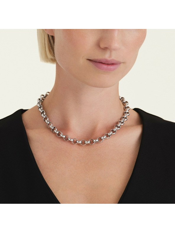 Rosefield Colier din oțel pentru femei Rosefield JNCNS-J895