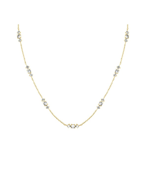 Rosefield Colier placat cu aur pentru femei Rosefield JNTCG-J1015