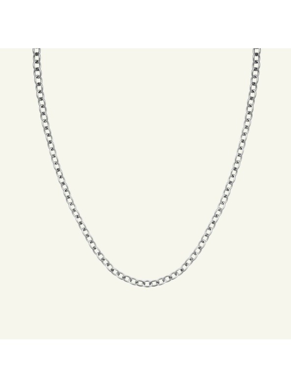 Rosefield Colier Rosefield argintiu Oval Chainlink JNOCS-J627