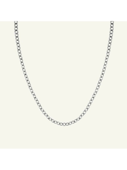 Rosefield Colier Rosefield argintiu Oval Chainlink JNOCS-J627