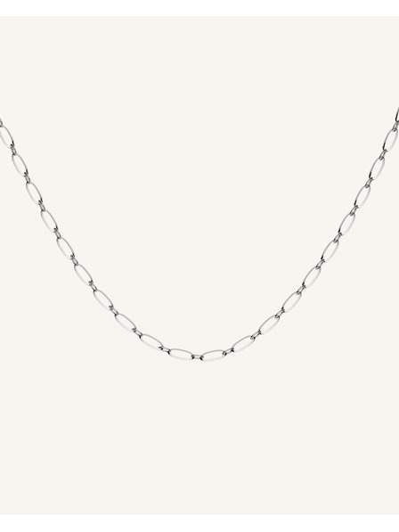 Rosefield Colier Rosefield argintiu Oval JNOLS-J544