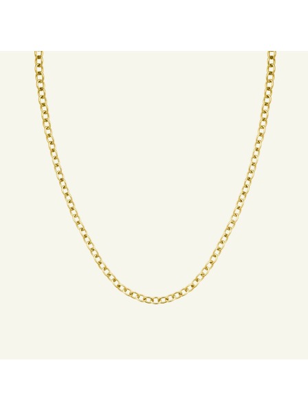 Rosefield Colier Rosefield auriu Oval Chainlink JNOCG-J626