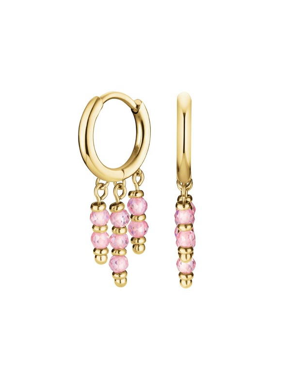 Rosefield Cercei placați cu aur pentru femei Rosefield JEPHG-J815