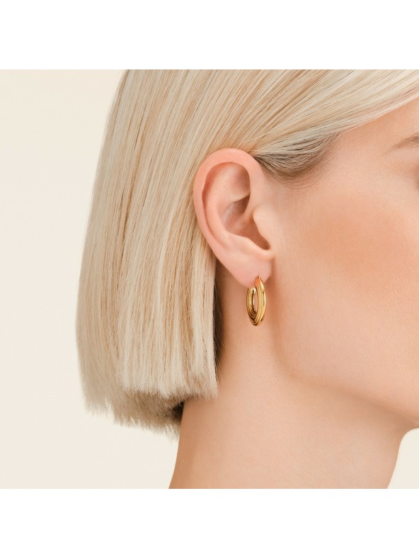 Rosefield Rosefield cercei pentru femei placați cu aur JEFSG-J973