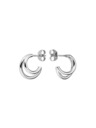 Rosefield Rosefield cercei culoare argintie Double Hoops JEDHS-J576