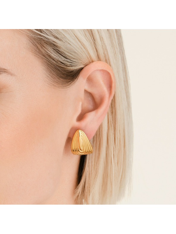 Rosefield Rosefield cercei pentru femei placați cu aur JEREG-J965