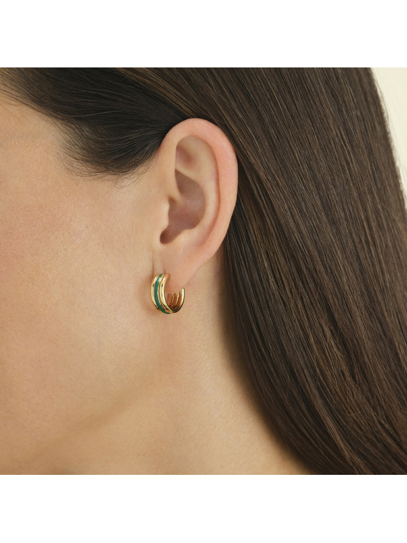 Rosefield Cercei pentru femei Rosefield placați cu aur, JEETG-J716