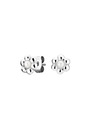 Rosefield Cercei Rosefield în culoare argintie Daisy Flower Studs JEDFS-J671