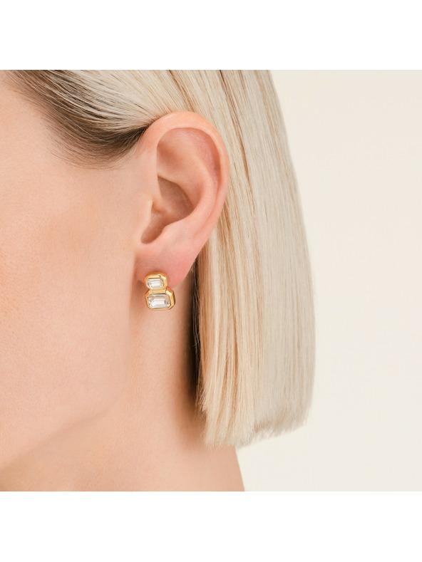 Rosefield Cercei pentru femei Rosefield placați cu aur JEODG-J1128