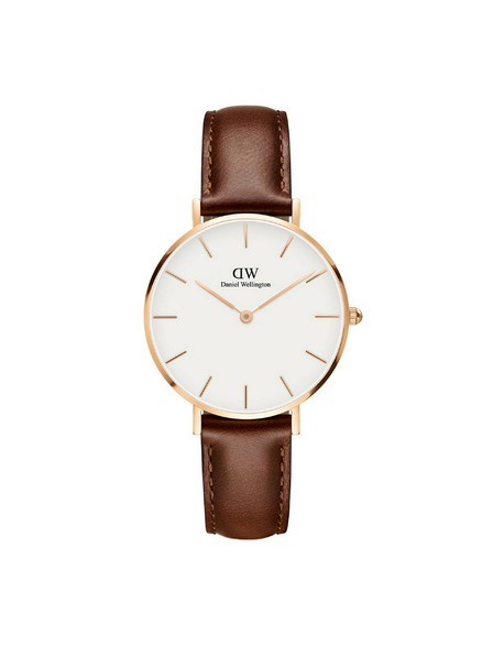 Daniel Wellington Ceas de damă auriu-roz Daniel Wellington Petite St Mawes