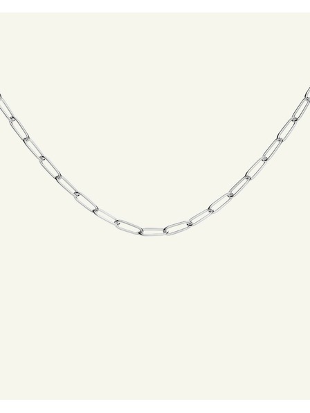 Rosefield Colier Rosefield de culoare argintie Rectangle Chain JNRCS-J565