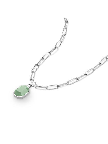 Rosefield Colier Rosefield de culoare argintie Geometric Gemstone JNGGS-J665