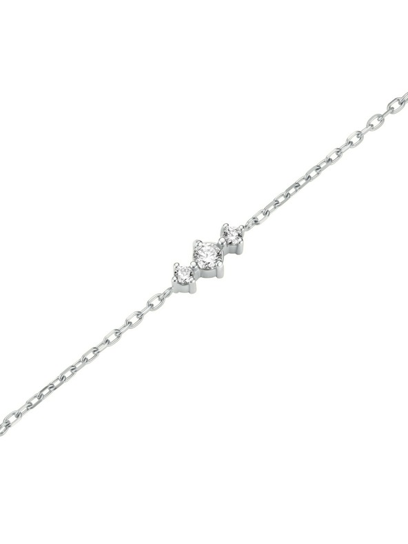 Rosefield Colier rhodiat pentru femei Rosefield JNTCS-J1016