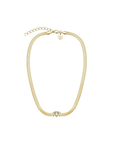 Rosefield Colier choker placă cu aur pentru femei Rosefield JNSWG-J1002
