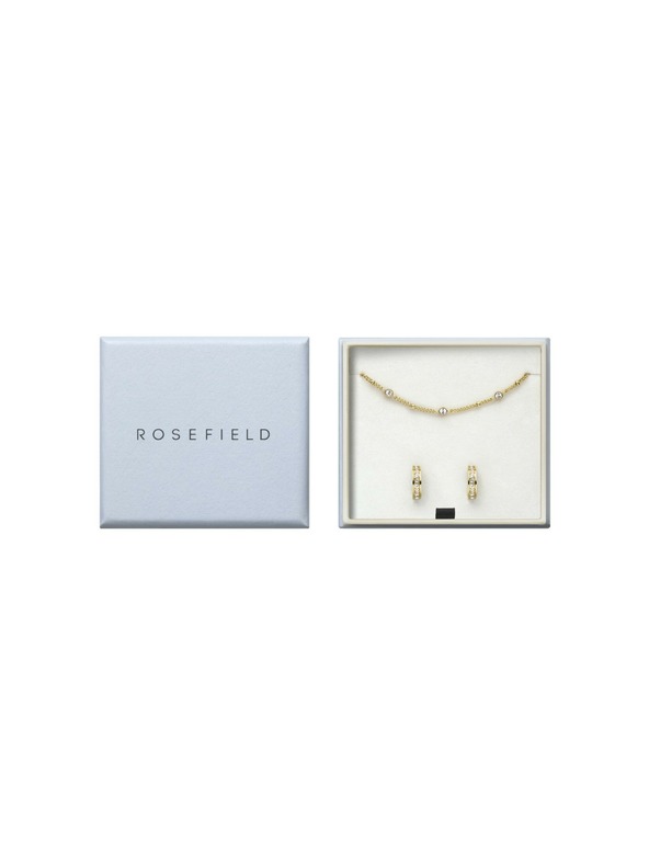Rosefield Set cadou de bijuterii pentru femei, cercei/brățară, JBHCG-X277