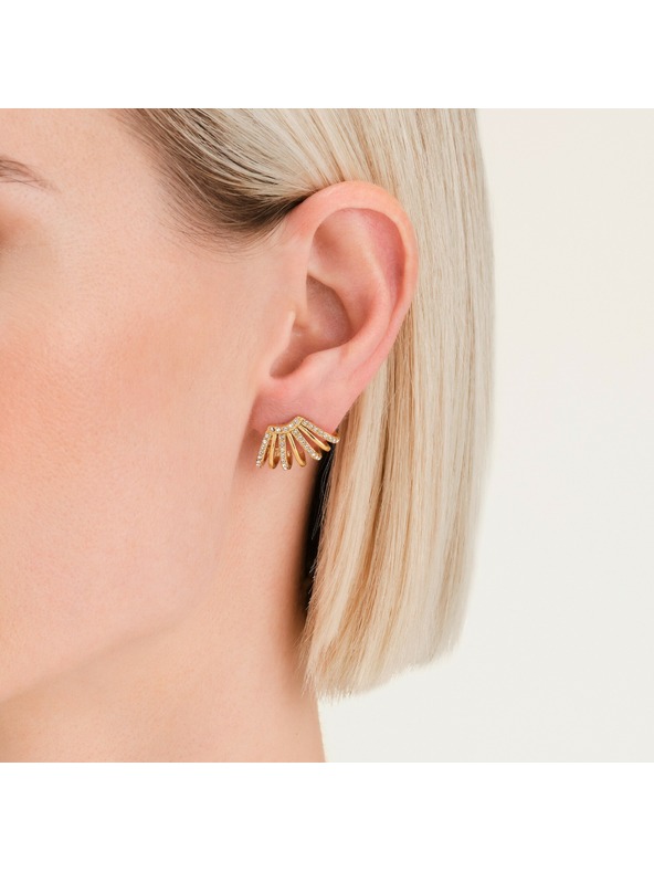 Rosefield Cercei placați pentru femei Rosefield JECCG-J1029