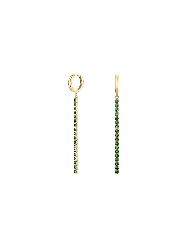 Rosefield Cercei placați cu aur pentru femei Rosefield JETEG-J920