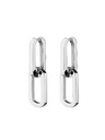 Rosefield Cercei Rosefield în culoare argintie Dual Hoops JEDHS-J586