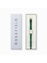 Rosefield Ceas pentru femei Rosefield Octagon XS Emerald Leather OWGLG-O86