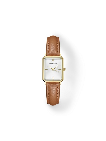 Rosefield Ceas pentru femei Rosefield Octagon XS Camel Leather OWBLG-O85