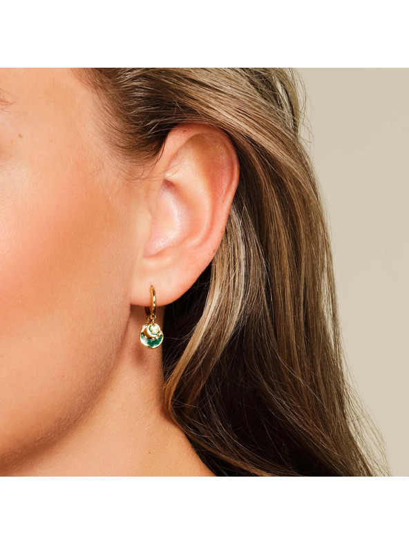 Rosefield Rosefield cercei pentru femei placați cu aur, JEEWG-J725