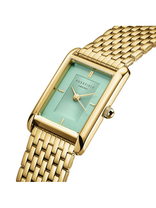 Rosefield Ceas pătrat pentru femei Rosefield Heirloom HMGSG-H04