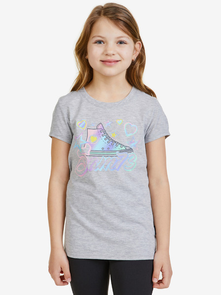 Sam 73 Tricou gri deschis pentru fete SAM 73 Ursula