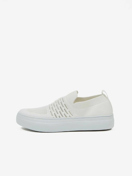 Sam 73 Adidași slip-on albi de damă SAM 73 Ruzizi