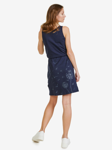 Sam 73 Rochie scurtă cu model pentru femei, albastru închis SAM 73 Blanche