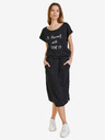 Sam 73 Rochie midi neagră pentru femei SAM 73 Natalie