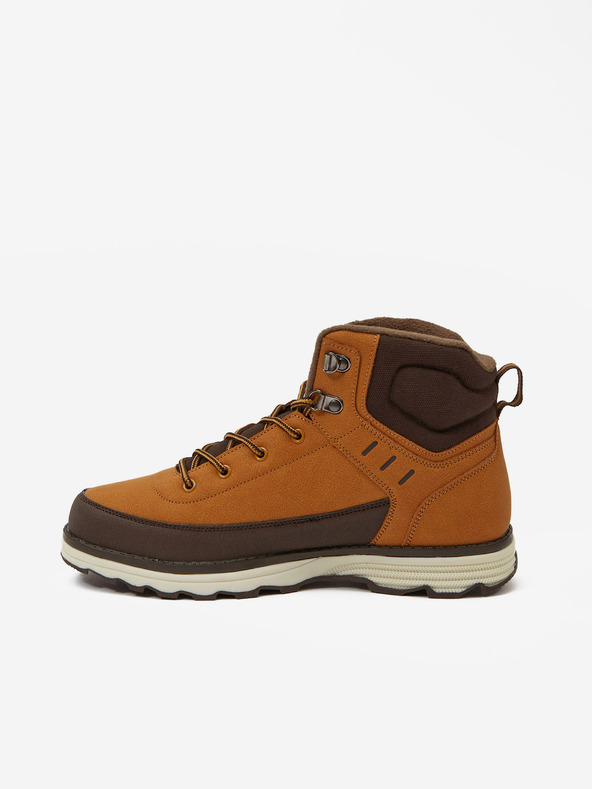 Sam 73 Botine izolate maro pentru bărbați SAM 73 Eitri