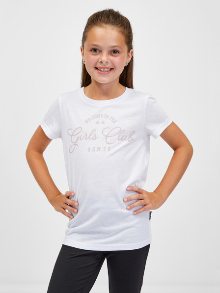 Sam 73 Tricou fete alb SAM 73 Janli