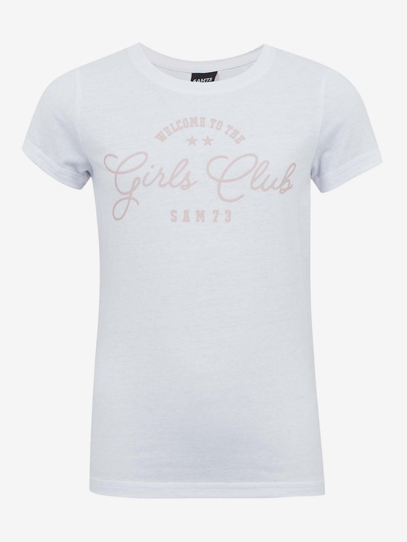 Sam 73 Tricou fete alb SAM 73 Janli