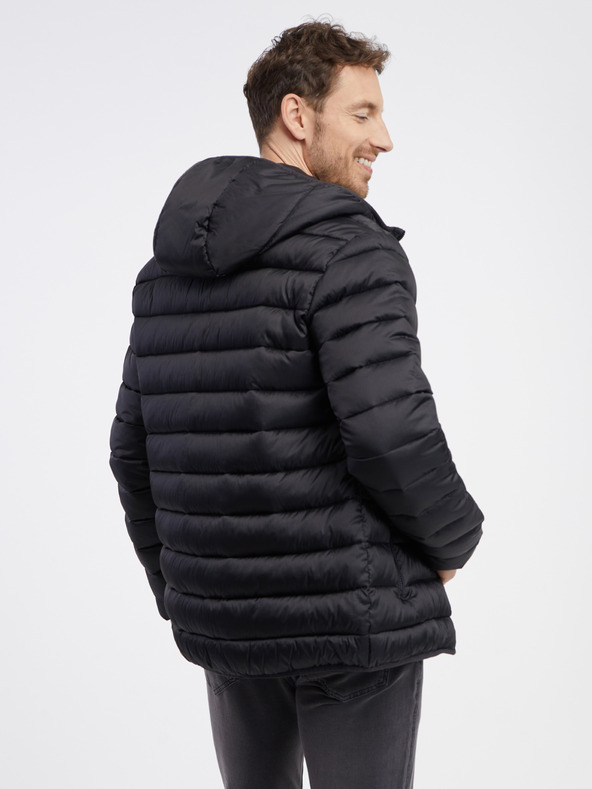 Sam 73 Jachetă matlasată neagră pentru bărbați SAM 73 Spider