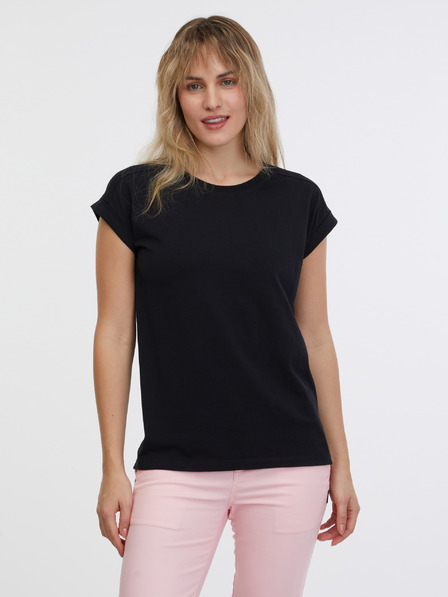 Sam 73 Tricou de bază pentru femei negru SAM 73 Miranda