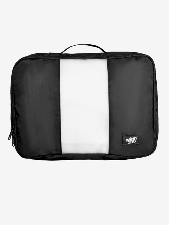 CabinZero Alb și negru CabinZero Packing Cube L Absolute Organizer (44L)