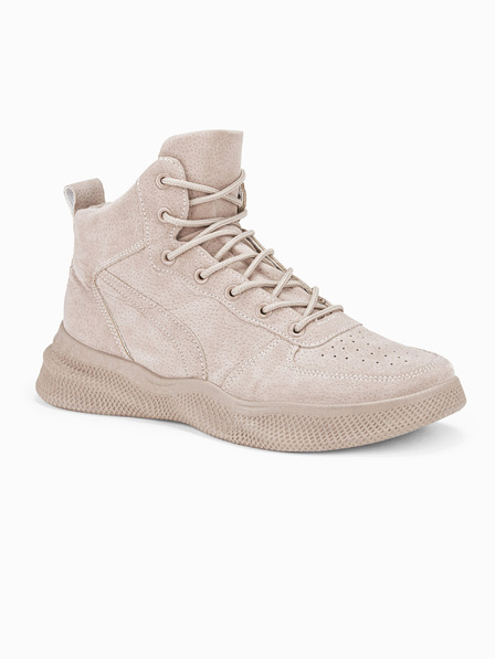 Ombre Clothing Cizme de iarnă pentru bărbați bej T380