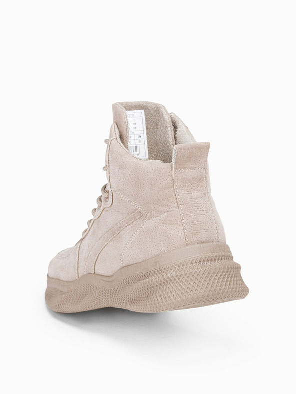 Ombre Clothing Cizme de iarnă pentru bărbați bej T380