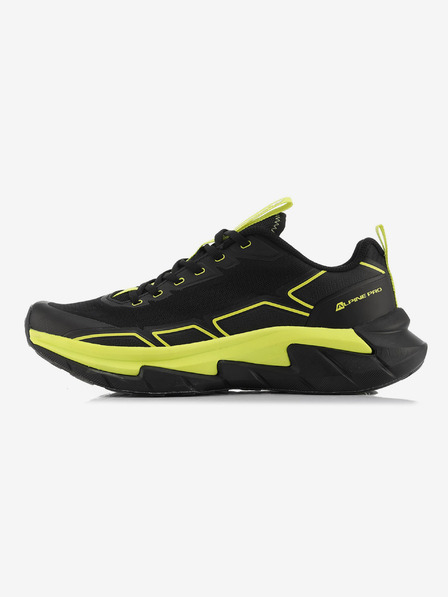 ALPINE PRO Pantofi de alergare cu talpă antibacteriană ALPINE PRO SONEB negru