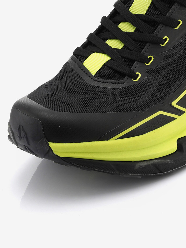 ALPINE PRO Pantofi de alergare cu talpă antibacteriană ALPINE PRO SONEB negru