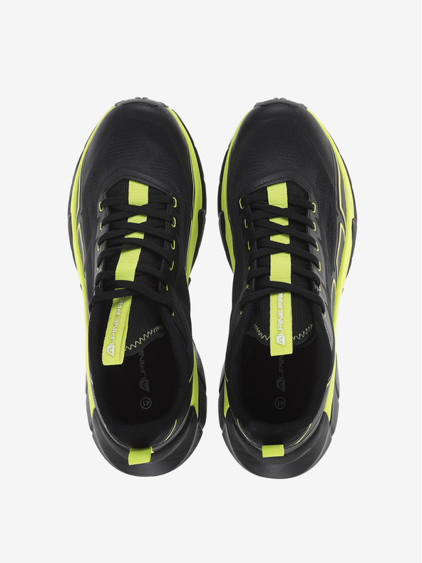 ALPINE PRO Pantofi de alergare cu talpă antibacteriană ALPINE PRO SONEB negru