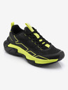 ALPINE PRO Pantofi de alergare cu talpă antibacteriană ALPINE PRO SONEB negru