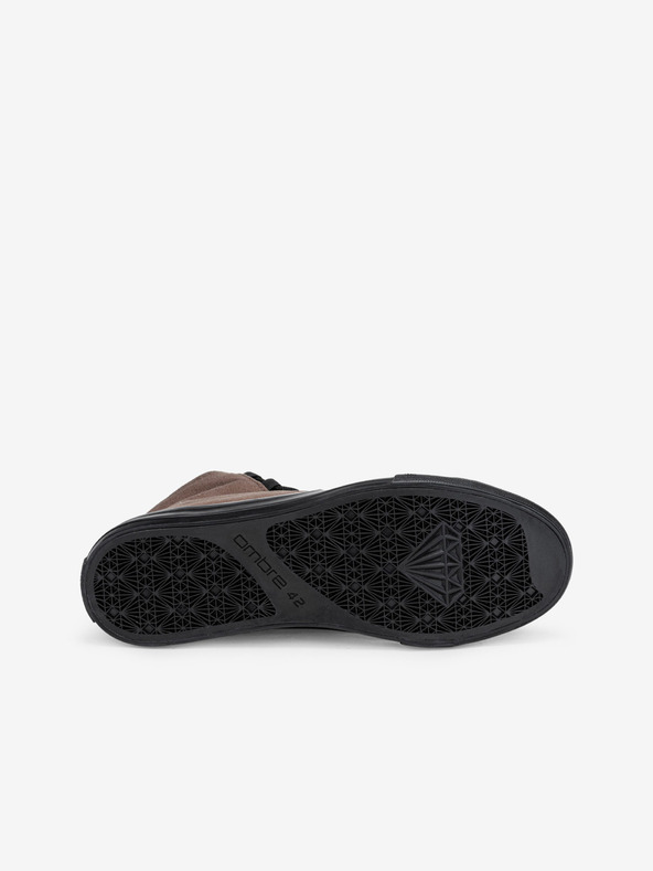 Ombre Clothing Pantofi sport bărbați negru și maro Ombre Clothing T378