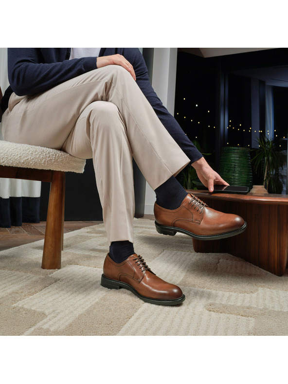 Geox Pantofi bărbătești maro Geox Walk Pleasure