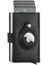Pularys Portofel din piele pentru bărbați Pularys Easy Wallet negru