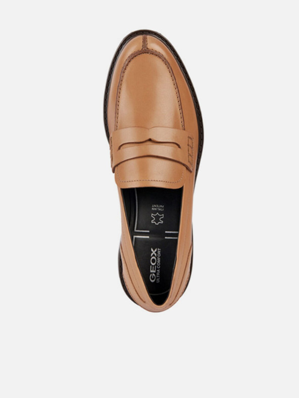 Geox Mocasini Geox Walk Pleasure maro deschis, pentru femei