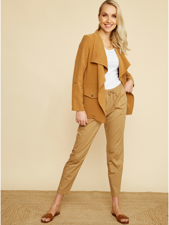 ZOOT.lab Jachetă ușoară maro pentru femei ZOOT.lab Eloise