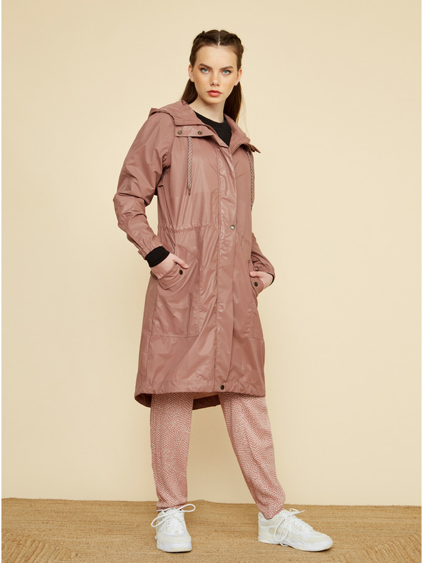 ZOOT.lab Parka metalică maro pentru femei ZOOT.lab Hayley